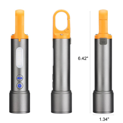 SUPSAW127 Super Bright LED Rechargeable Flashlight