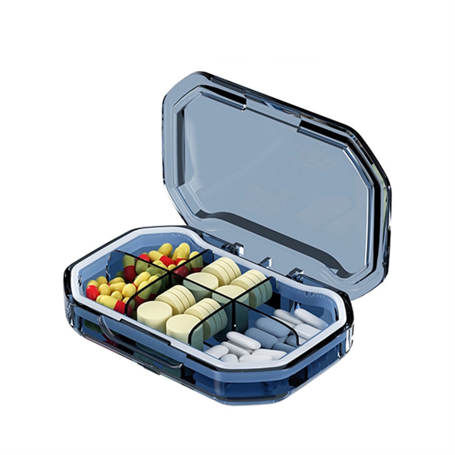 SUPSAW133 Daily Pill Organizer Box To Hold Vitamins Cod Liver Oil