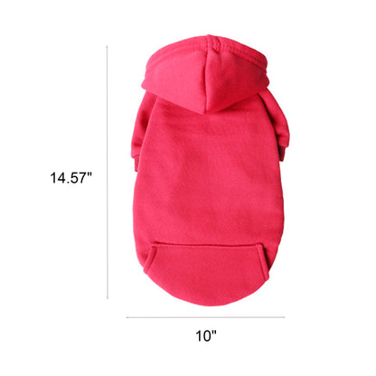 SUPSAW136 Winter Dog Hoodie Sweatshirts with Pockets