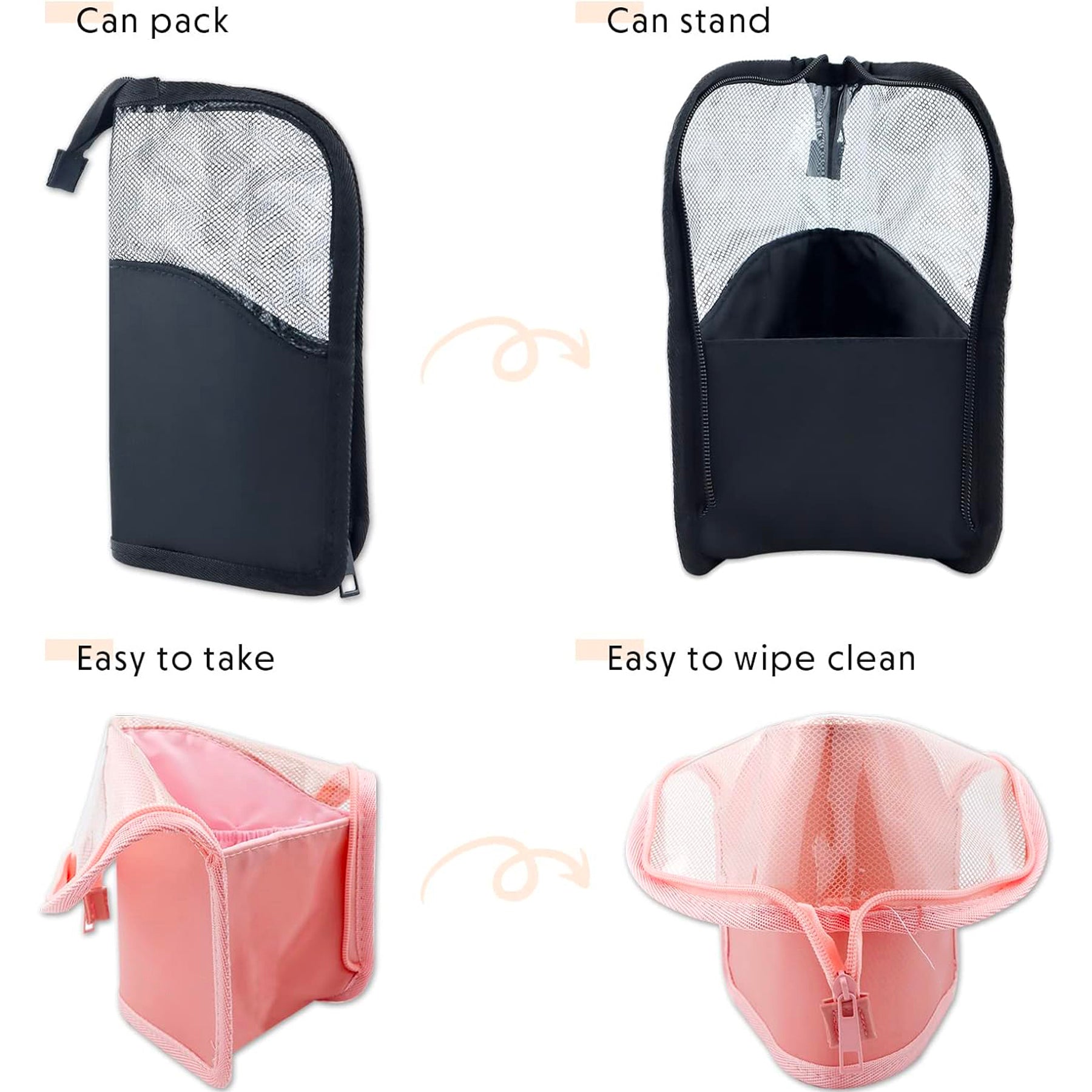 SUPSAW150 Travel Makeup Brush Holder
