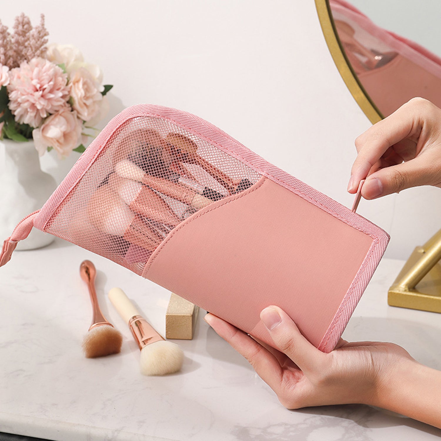 SUPSAW150 Travel Makeup Brush Holder