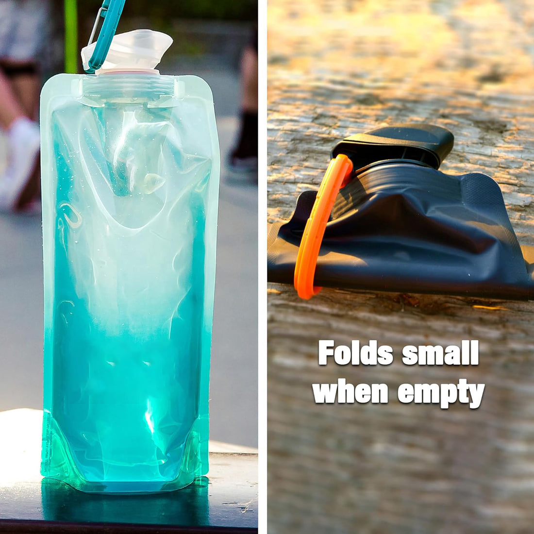 SUPSAW223 Collapsible Folding Water Bottle Bag