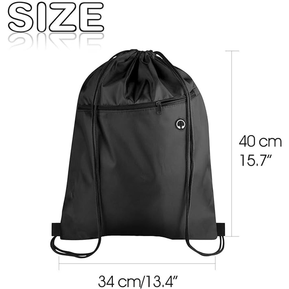 SUPSAW25 Drawstring Bags with Zipper