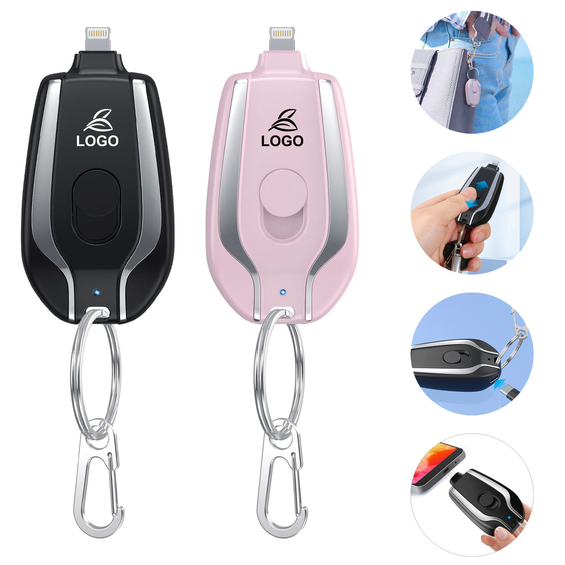 SUPSAW29 Tragbare Powerbank mit Schlüsselanhänger