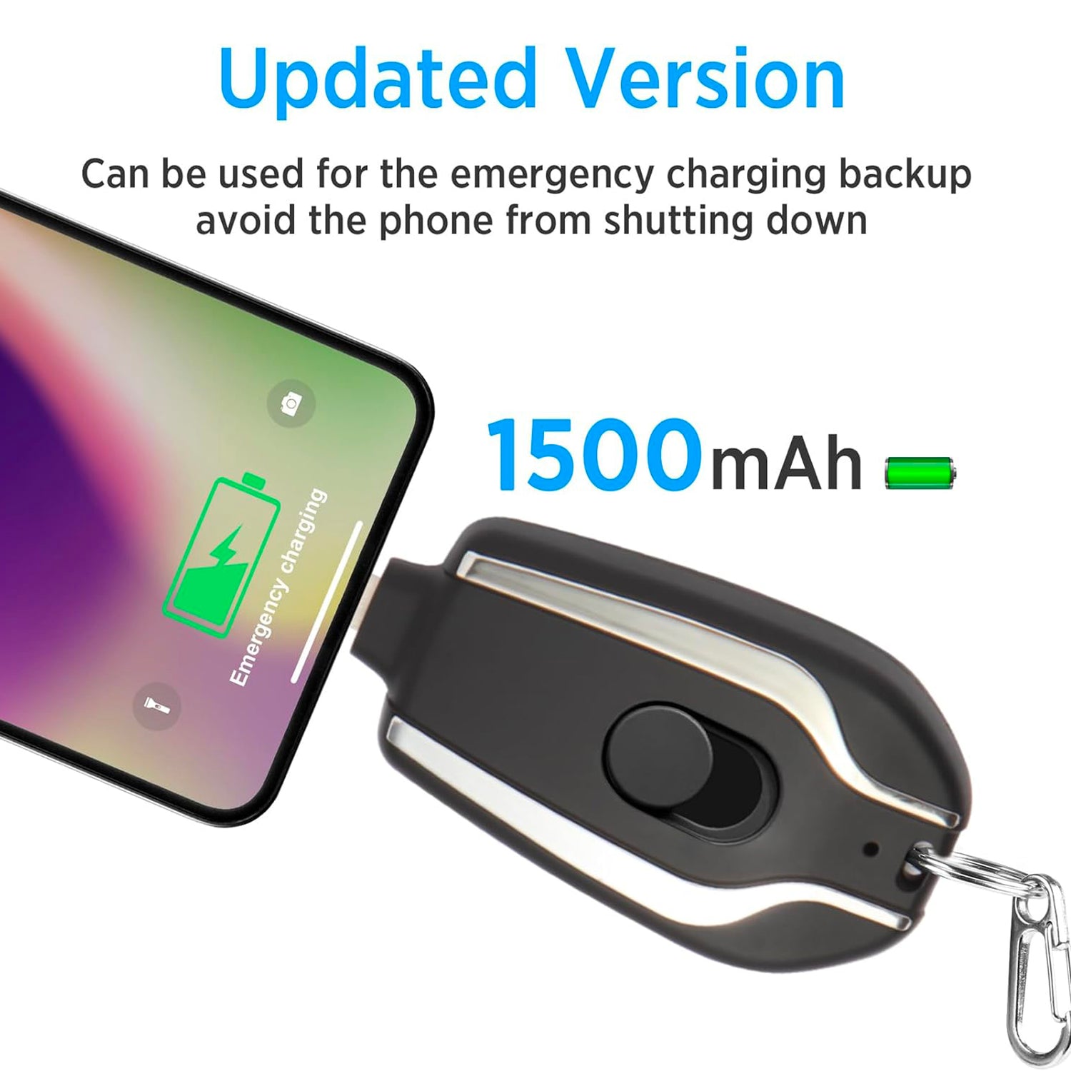SUPSAW29 Tragbare Powerbank mit Schlüsselanhänger