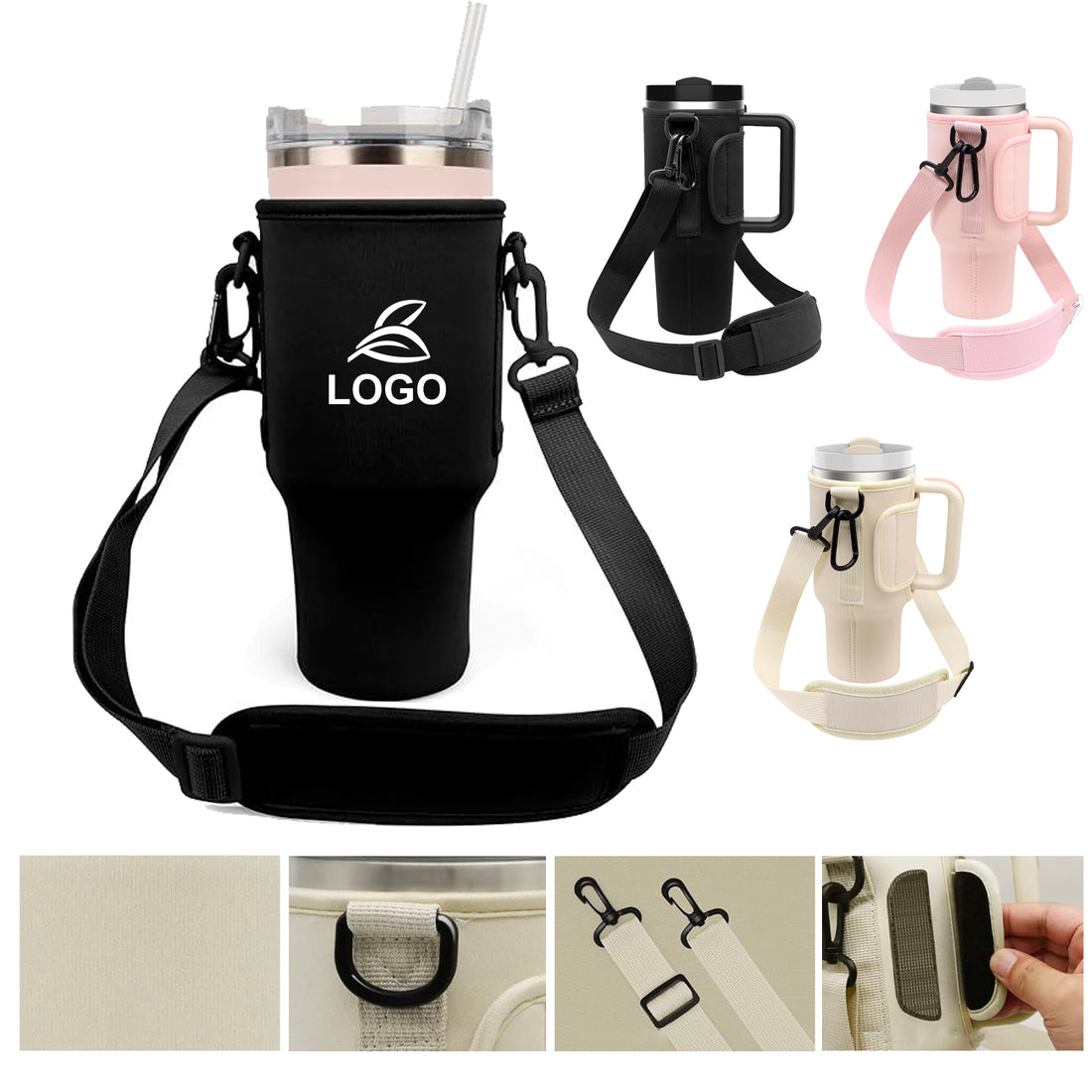 SUPSAW38 Water Cup Shoulder Carrier Bag