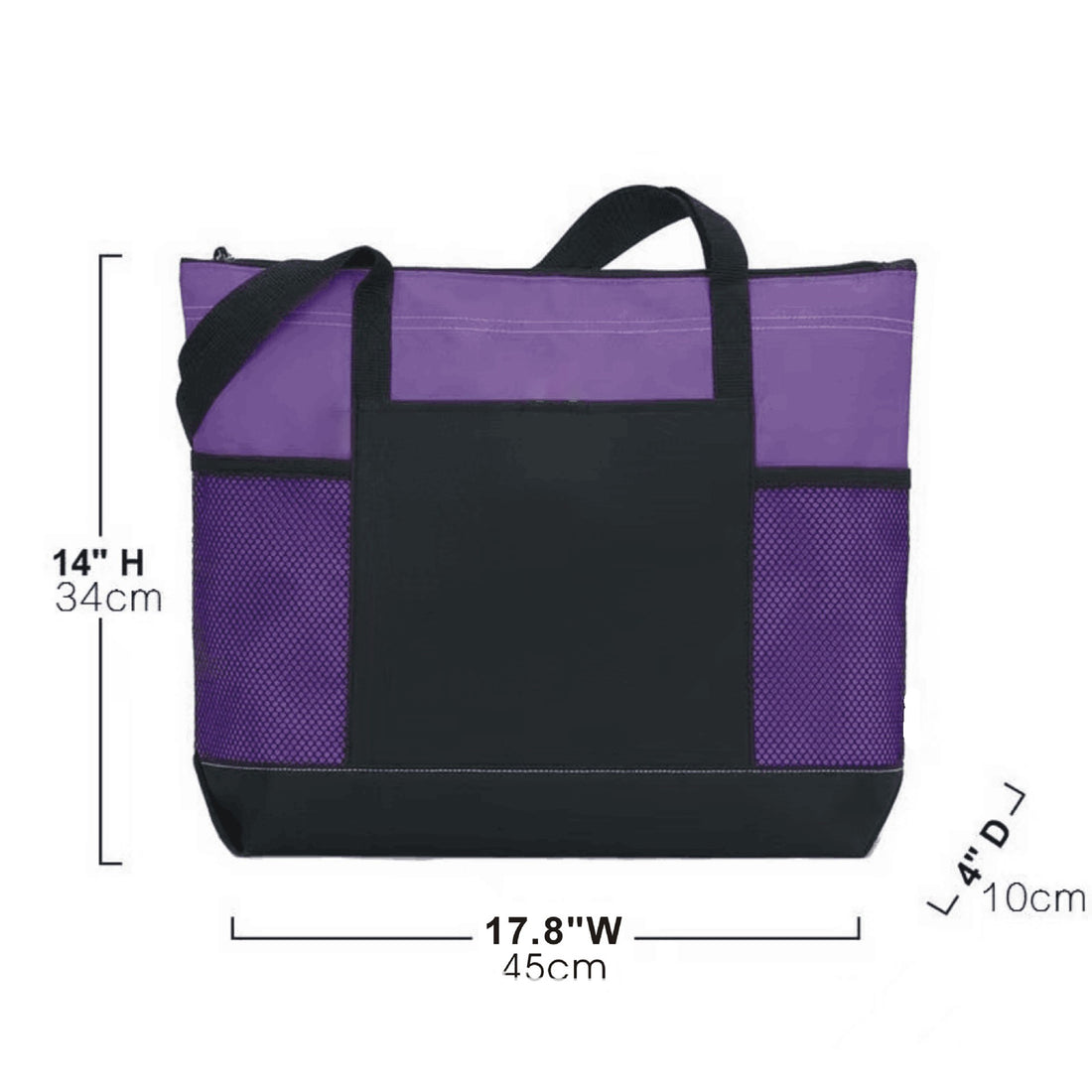 SUPSAW43 Select Zippered Tote