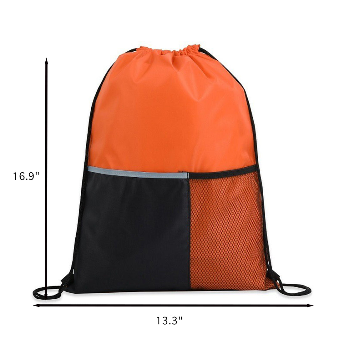 SUPSAW66 Drawstring Sports Bag With Front Pocket