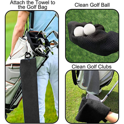 SUPSAW67 Mikrofaser-Sport-Golfhandtuch