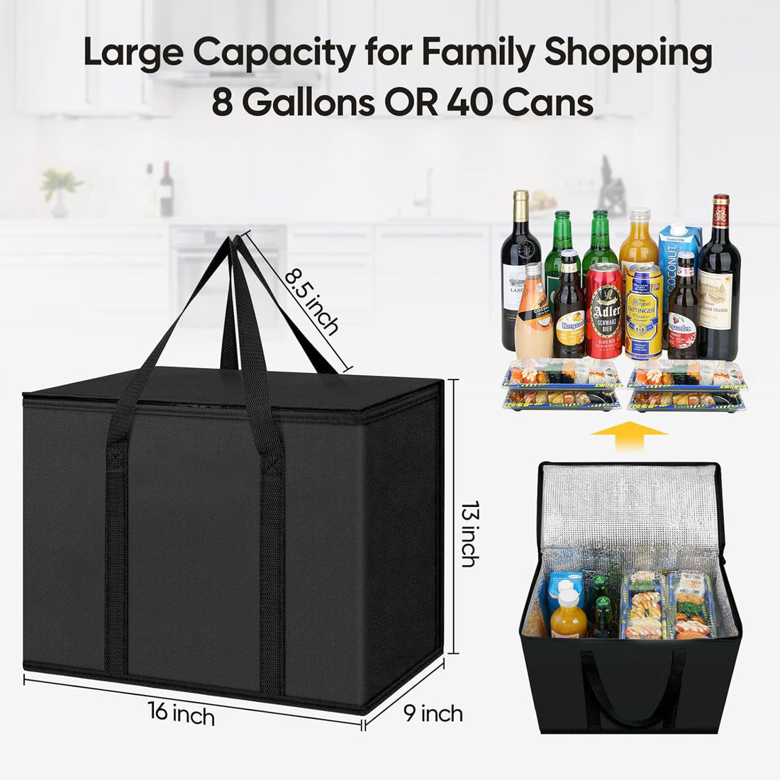 SUPSAW71 Collapsible Cooler Bag