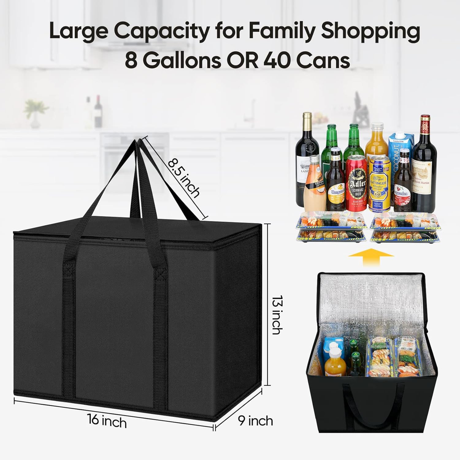 SUPSAW71 Collapsible Cooler Bag
