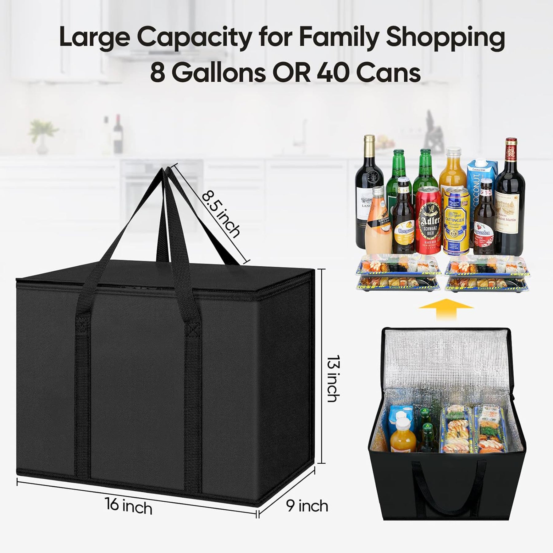 SUPSAW71 Collapsible Cooler Bag