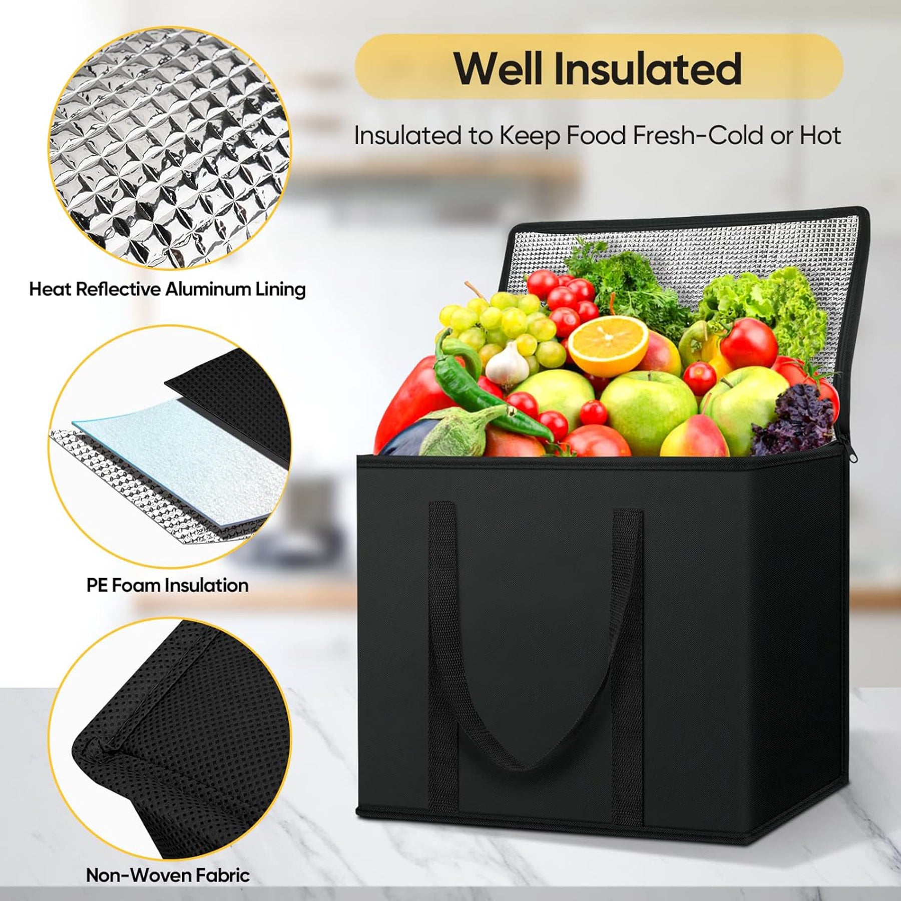 SUPSAW71 Collapsible Cooler Bag