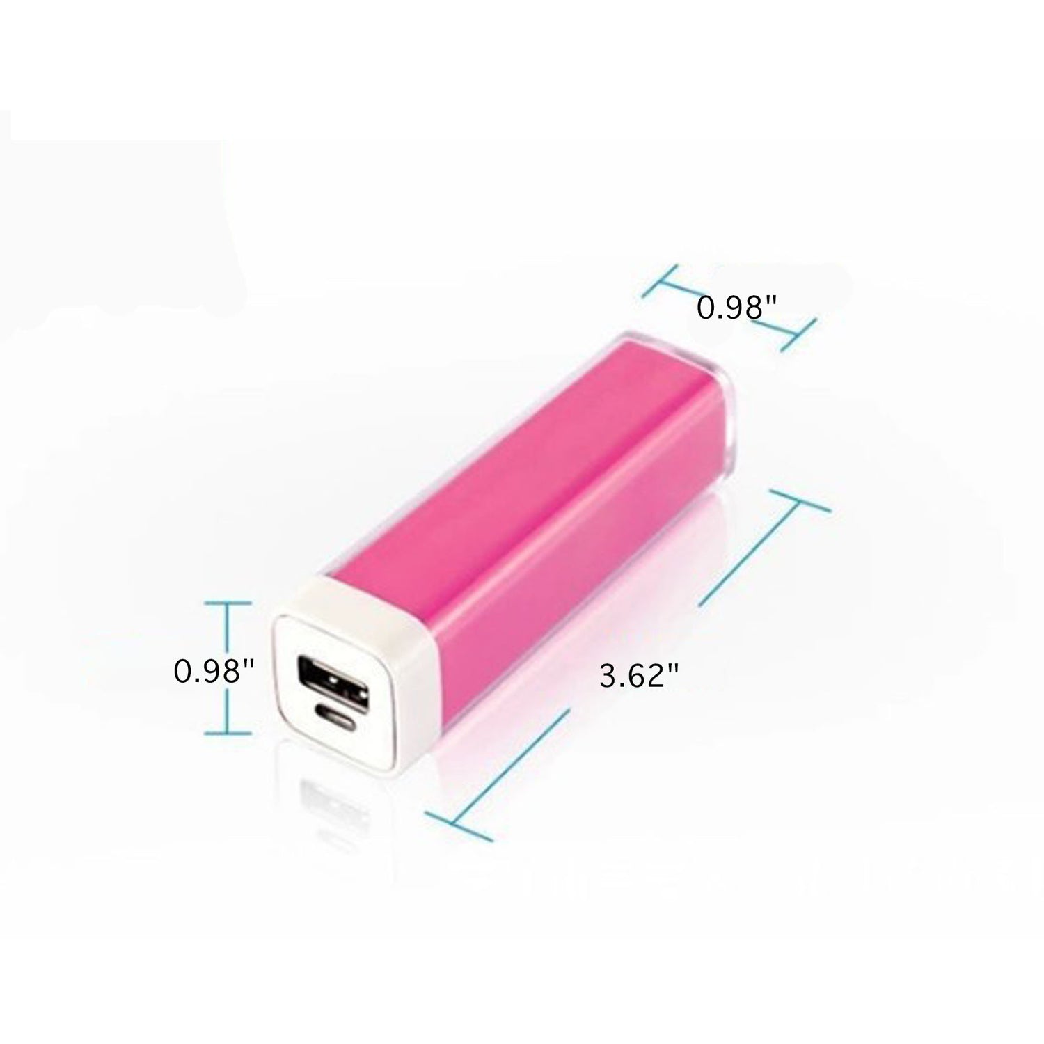 SUPSAW95 Kleines tragbares Lippenstift-Ladegerät 2200 mAh