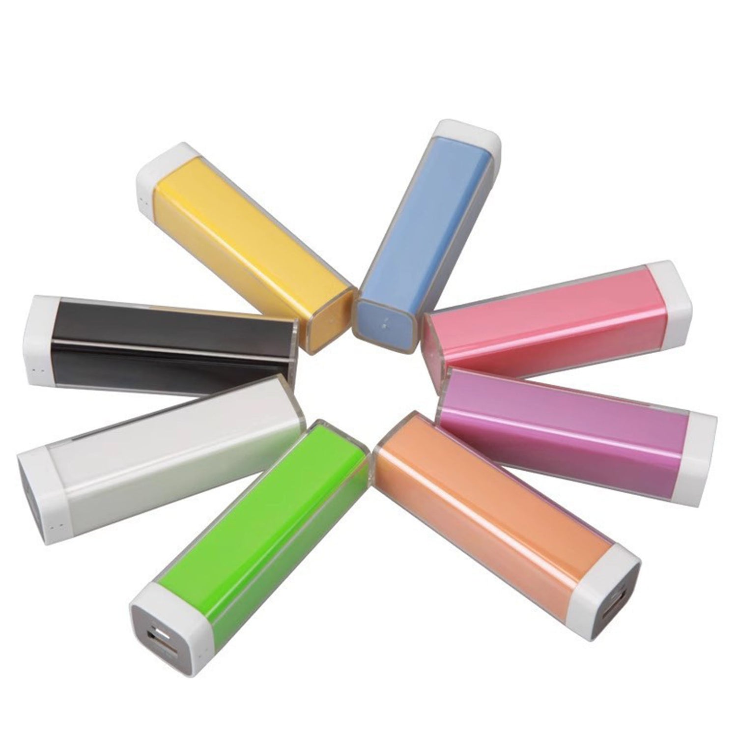 SUPSAW95 Kleines tragbares Lippenstift-Ladegerät 2200 mAh