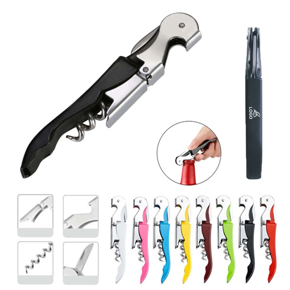SUPSAW99 Multi-functional Corkscrew Wine Bottle Opener
