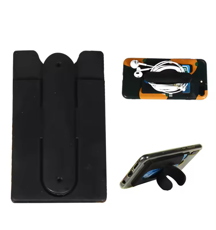 SUPSBL106 Silikon-Telefon-Geldbörse mit Ständer