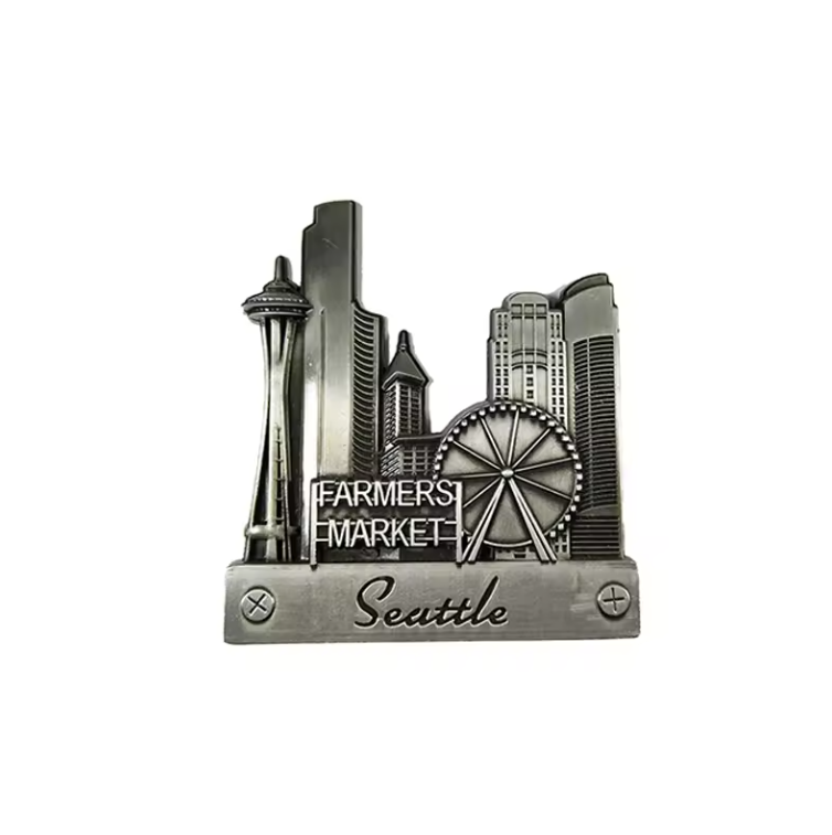 SUPSBL118 3D Metal Fridge Magnet
