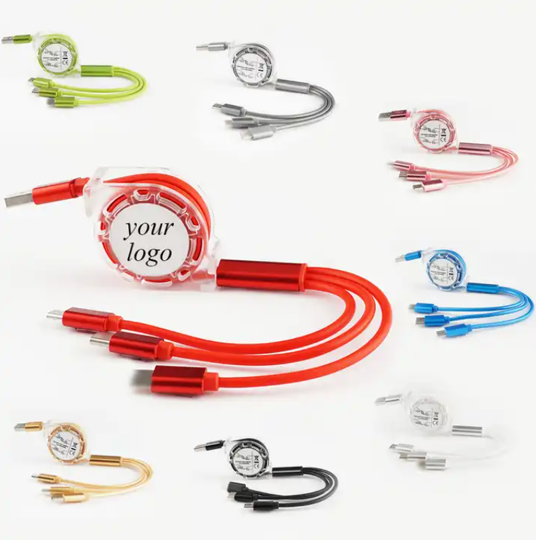 SUPSBL19 3-in-1-Ladekabel mit Aufrollfunktion