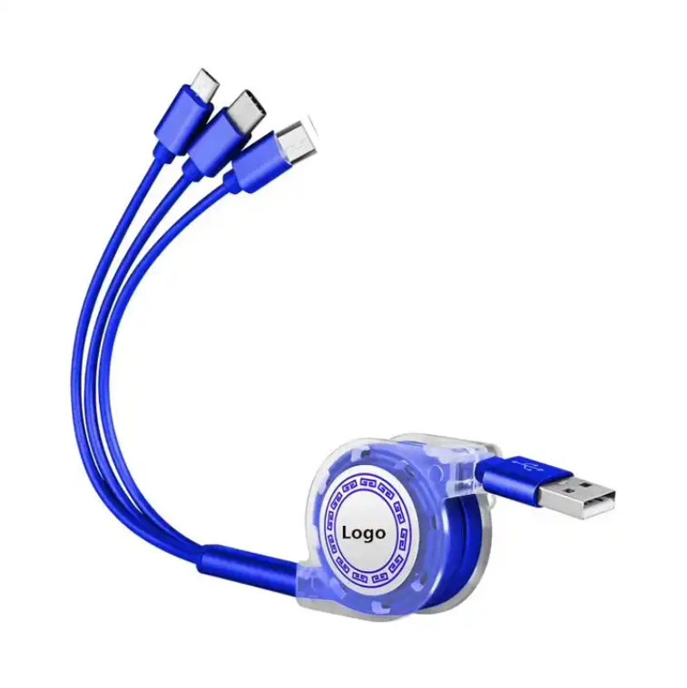 SUPSBL19 3-in-1-Ladekabel mit Aufrollfunktion