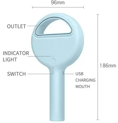 SUPSBL26 Flügelloser Handventilator