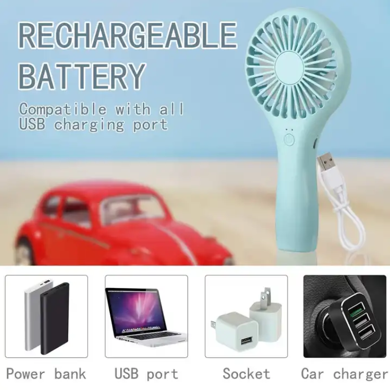 SUPSBL27 Handventilator mit LED-Licht