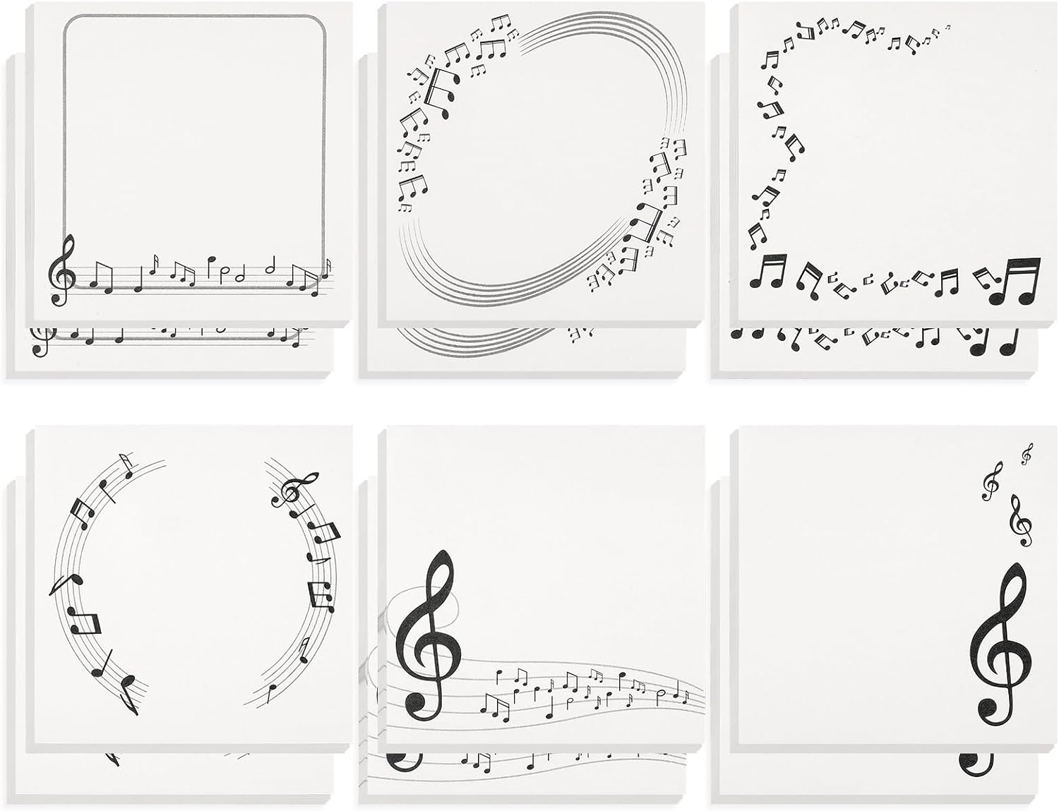SUPSBL39 3&quot; X 3&quot; Adhesive Sticky Notepad - 50 Sheets