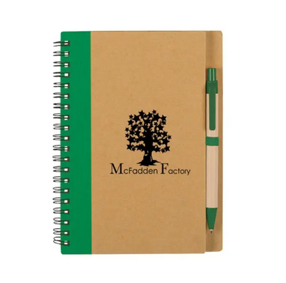 SUPSBL43 Spiral Notebook and Pen