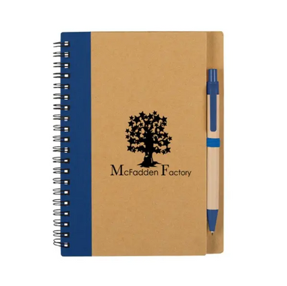 SUPSBL43 Spiral Notebook and Pen