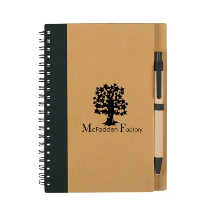 SUPSBL43 Spiral Notebook and Pen