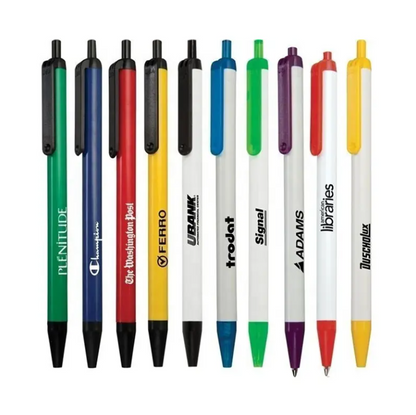 SUPSBL49 Plastic Click Action Ballpoint Pens