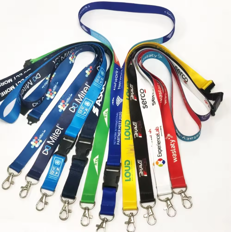 SUPSBL78 Custom Polyester Lanyard