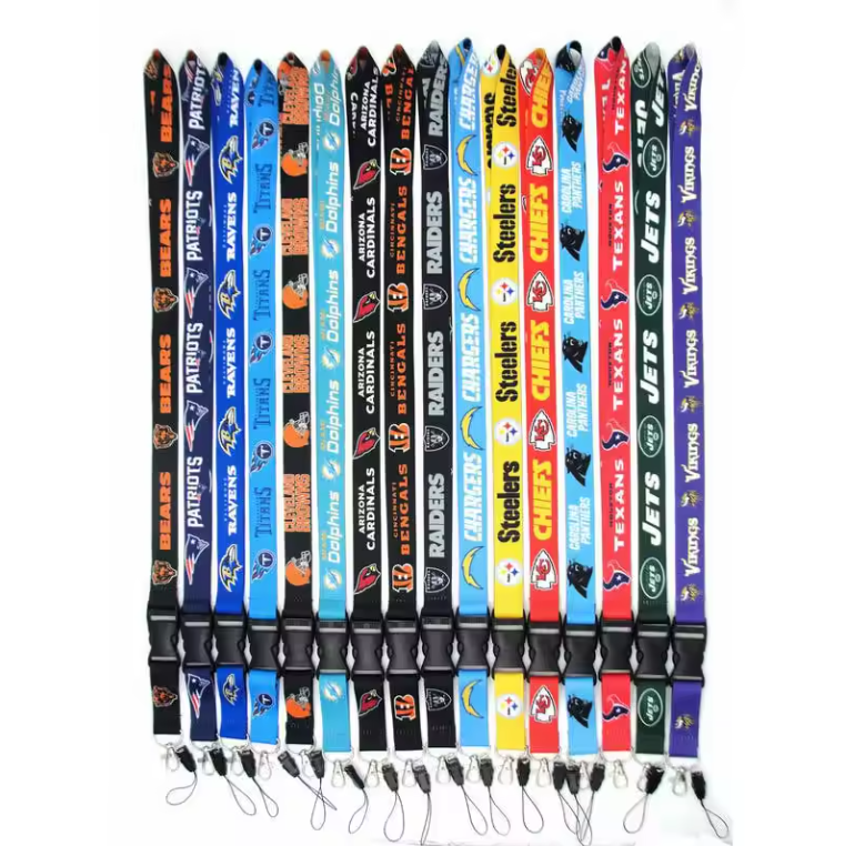 SUPSBL78 Custom Polyester Lanyard
