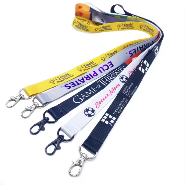 SUPSBL78 Custom Polyester Lanyard