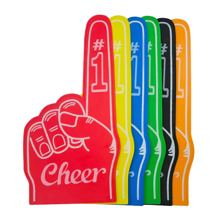 SUPSBL81 Cheering Hands Foam Fingers