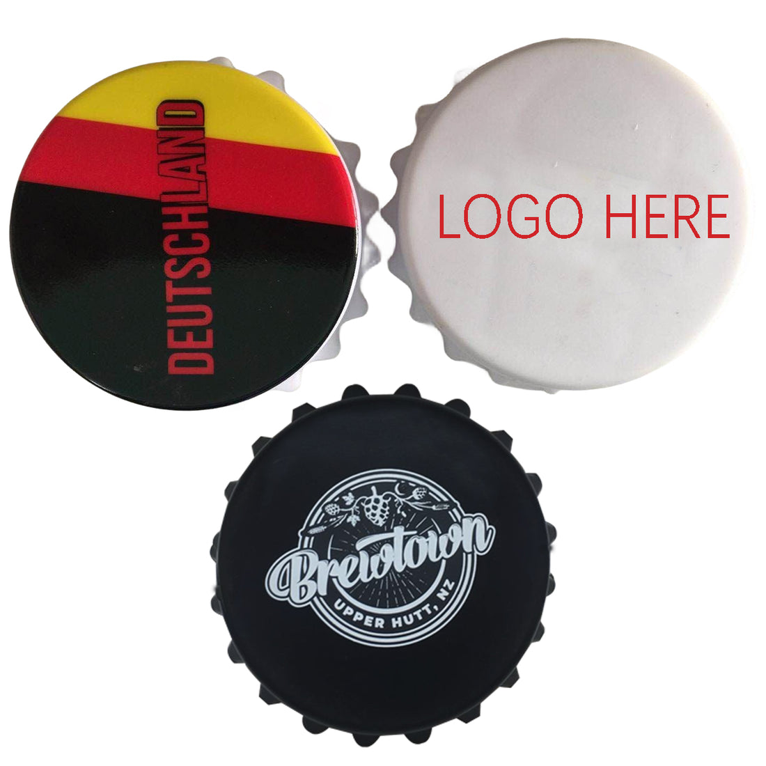 SUPSBY04 Beer Cap Refrigerator Magnet Bottle Opener 2-in-1