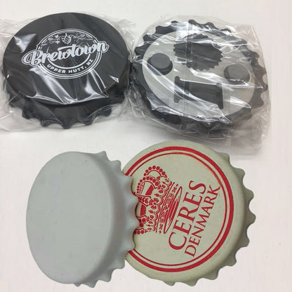 SUPSBY04 Beer Cap Refrigerator Magnet Bottle Opener 2-in-1