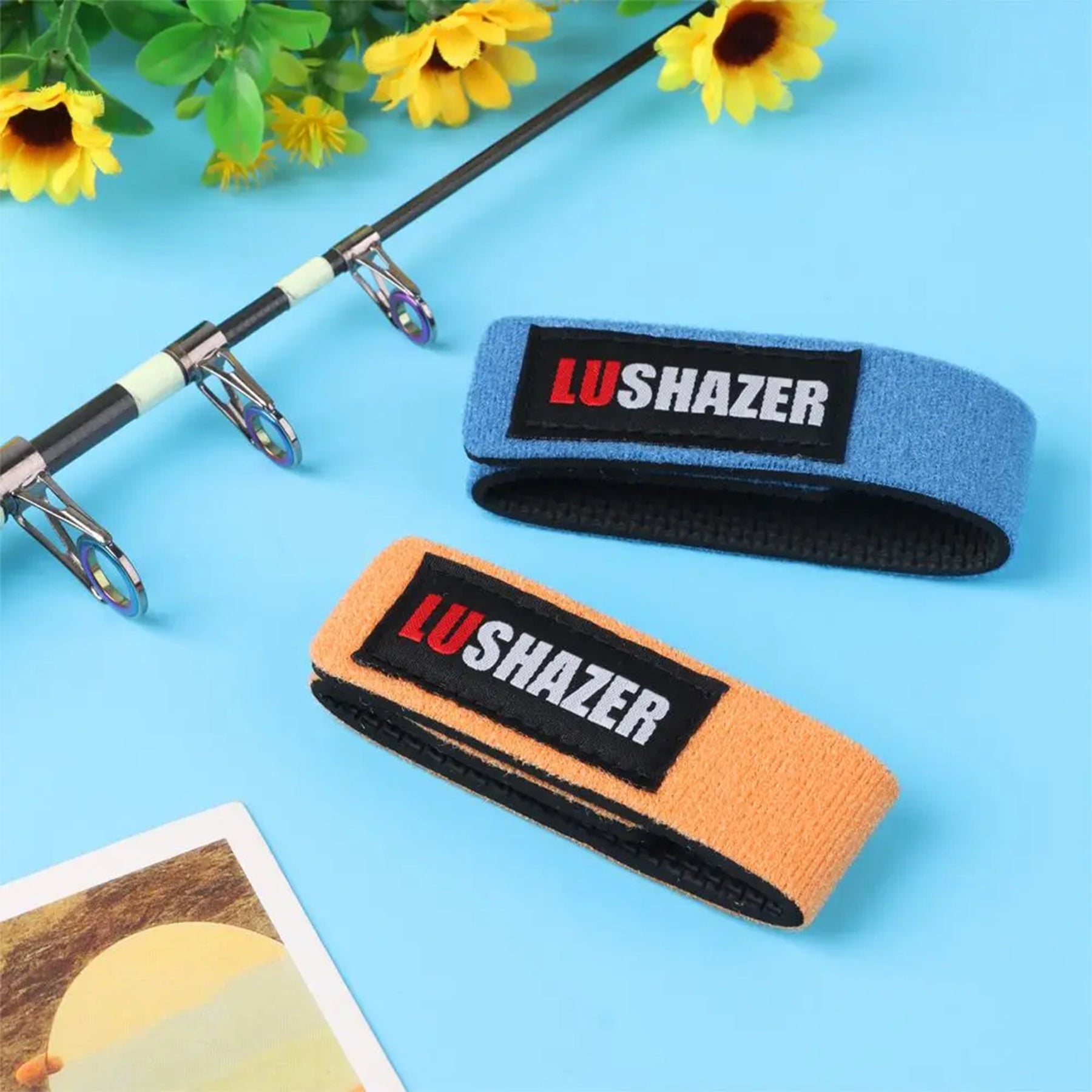 SUPSCH002 Magic Rod Nylon Fishing Gear Strap Elastic Rubber