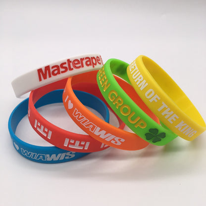 SUPSED11 Colorful silicone sports bracelet