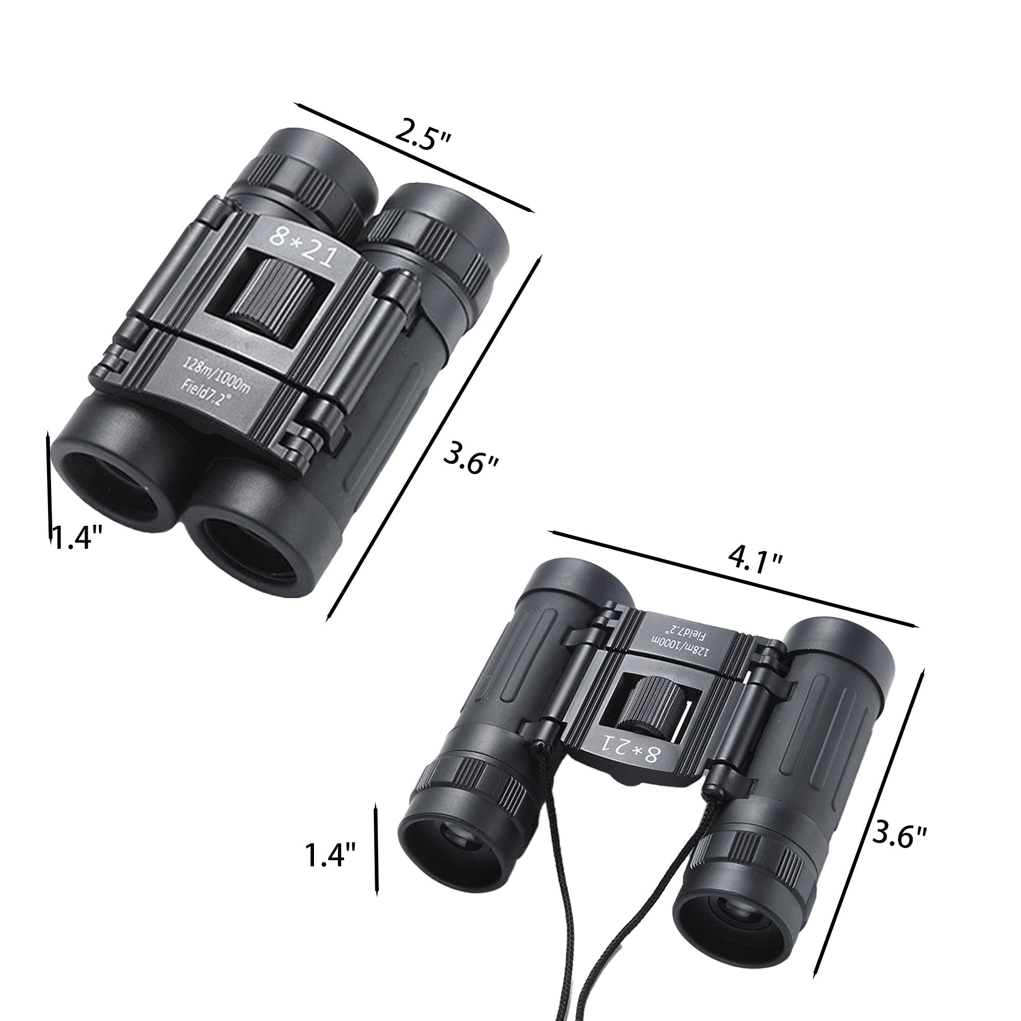 SUPSED13 8x21 Mini-Fernglas