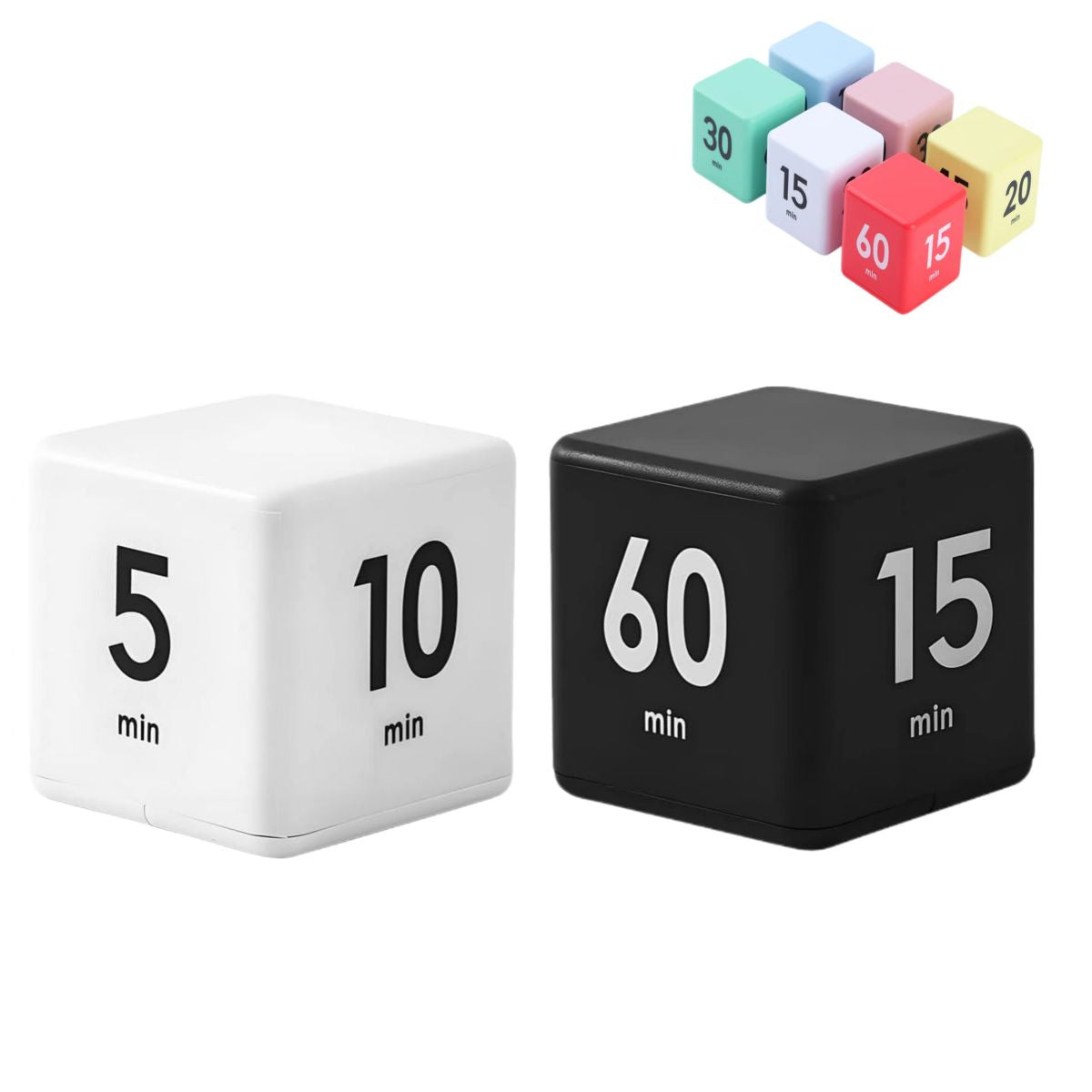 SUPSJC30 Cube Timers Gravity Sensor Flip Timer Workout Kids ...