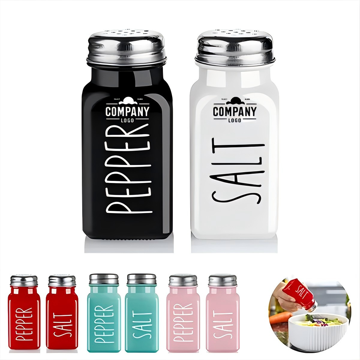 SUPSJC29 Salt and Pepper Shakers Set
