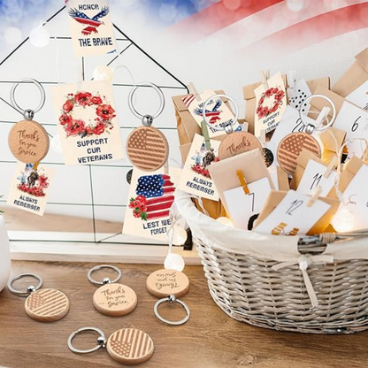 SUPSJC36 Customization Wood Keychains