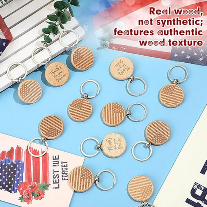 SUPSJC36 Customization Wood Keychains