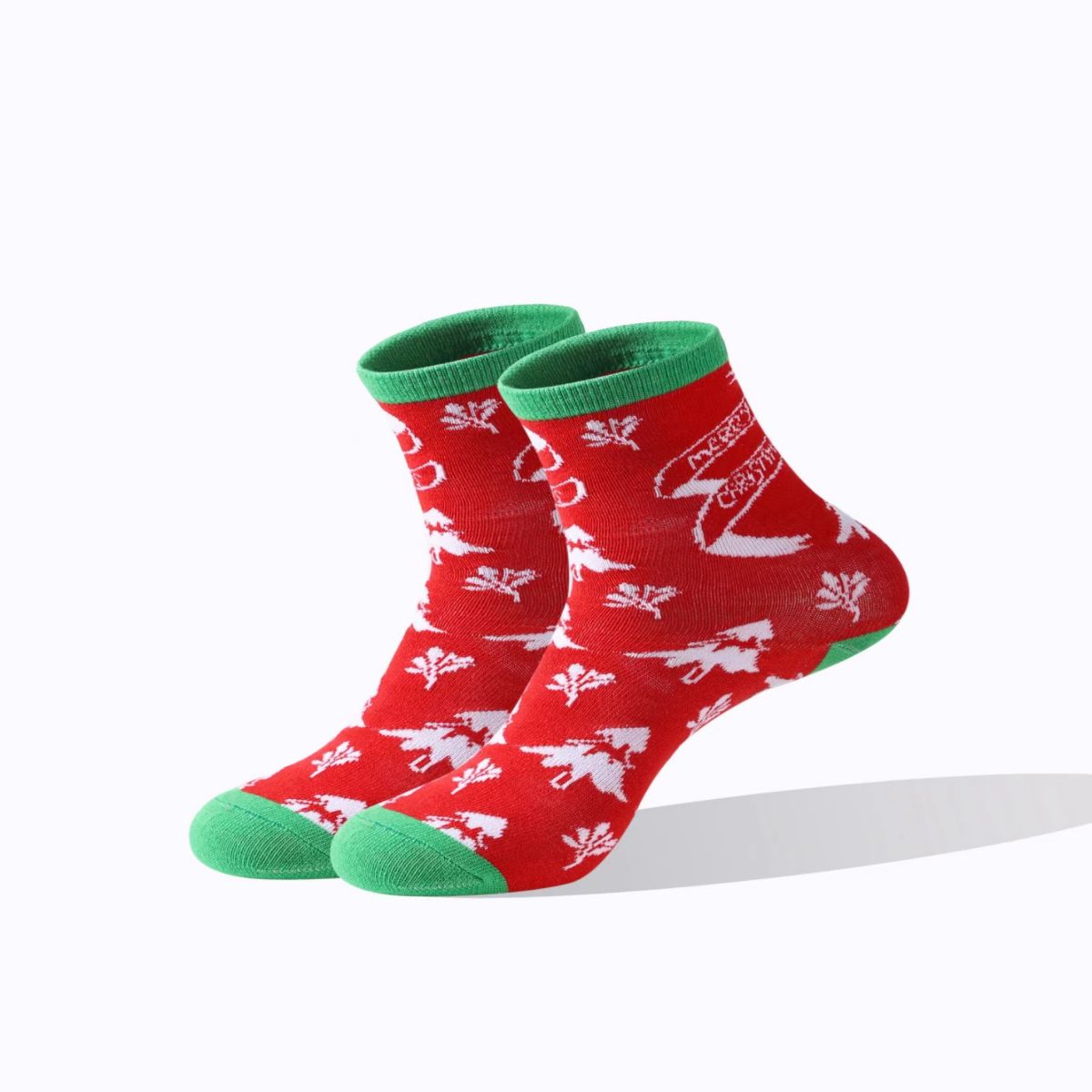 HUPSJC40 Lustige bunte Weihnachtssocken