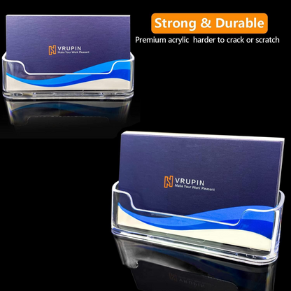 SUPSJC59 Color Custom Acrylic Desktop Business Card Case Box