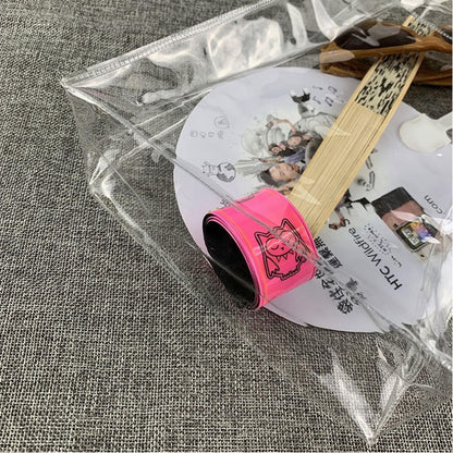 SUPSJC66 Clear PVC tote bag with handle