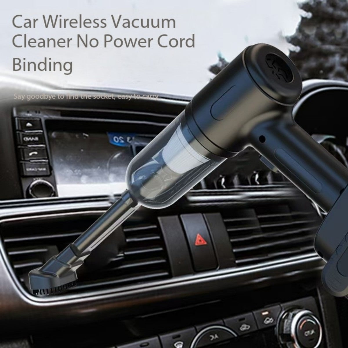 SUPSJC67  Portable Car Home Vacuum Cleaner