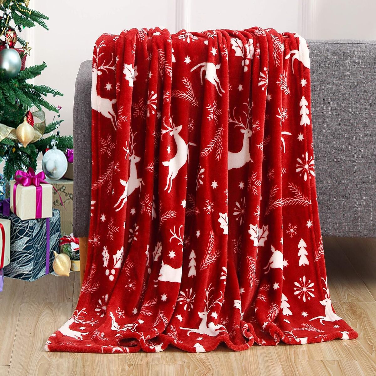 SUPSJY12  Christmas Hoodie Blanket