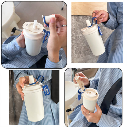 HUPSRC113 16 Oz. Portable Stainless Steel Walking Coffee Cup